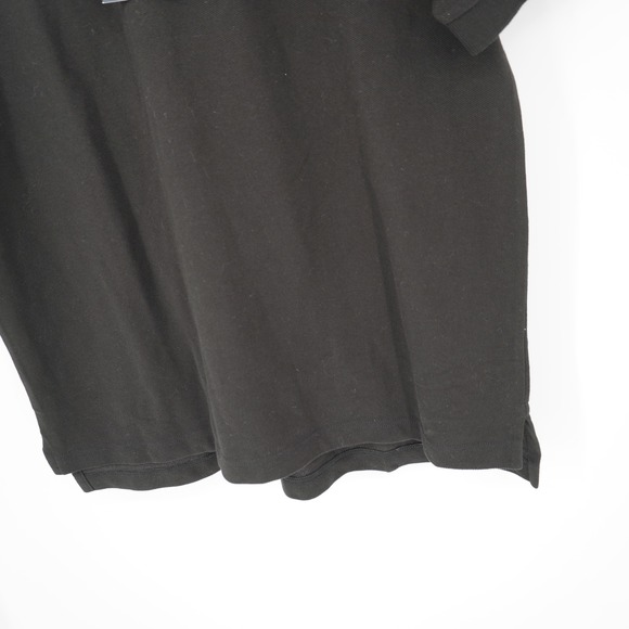 Brooks Brothers 346 Mens Black Pique Cotton Polo Shirt Original Fit Medium NEW - Picture 7 of 10